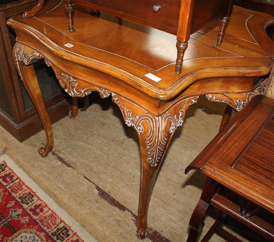 Pair of continental consol tables